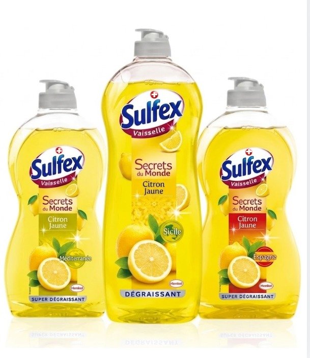 Sulfex Dishwashing Liquid Lemon